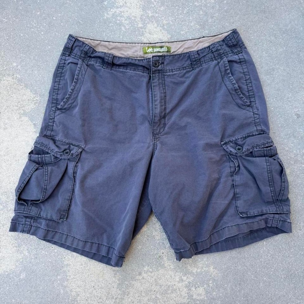Lee‎ Men Cargo Shorts Grey Relaxed Fit Size 40